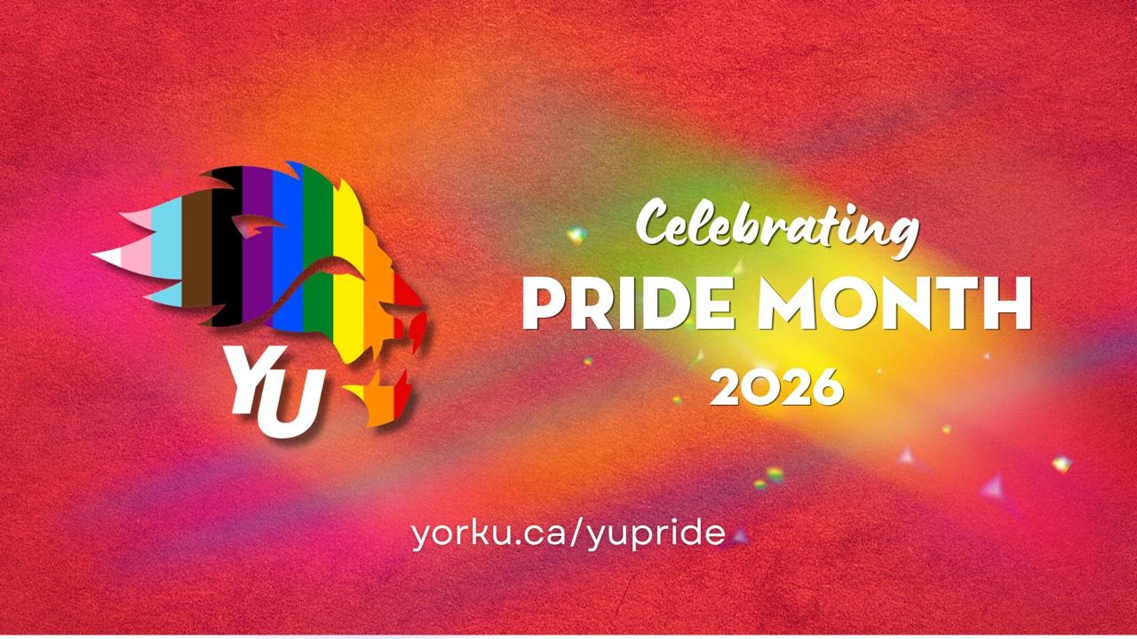 York Athletics & Recreation is proud to celebrate Pride Month 2026