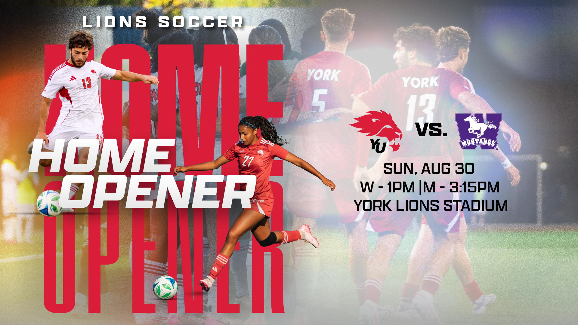 The York University Lions women’s soccer team kicks off its 2026 season Friday night in Windsor