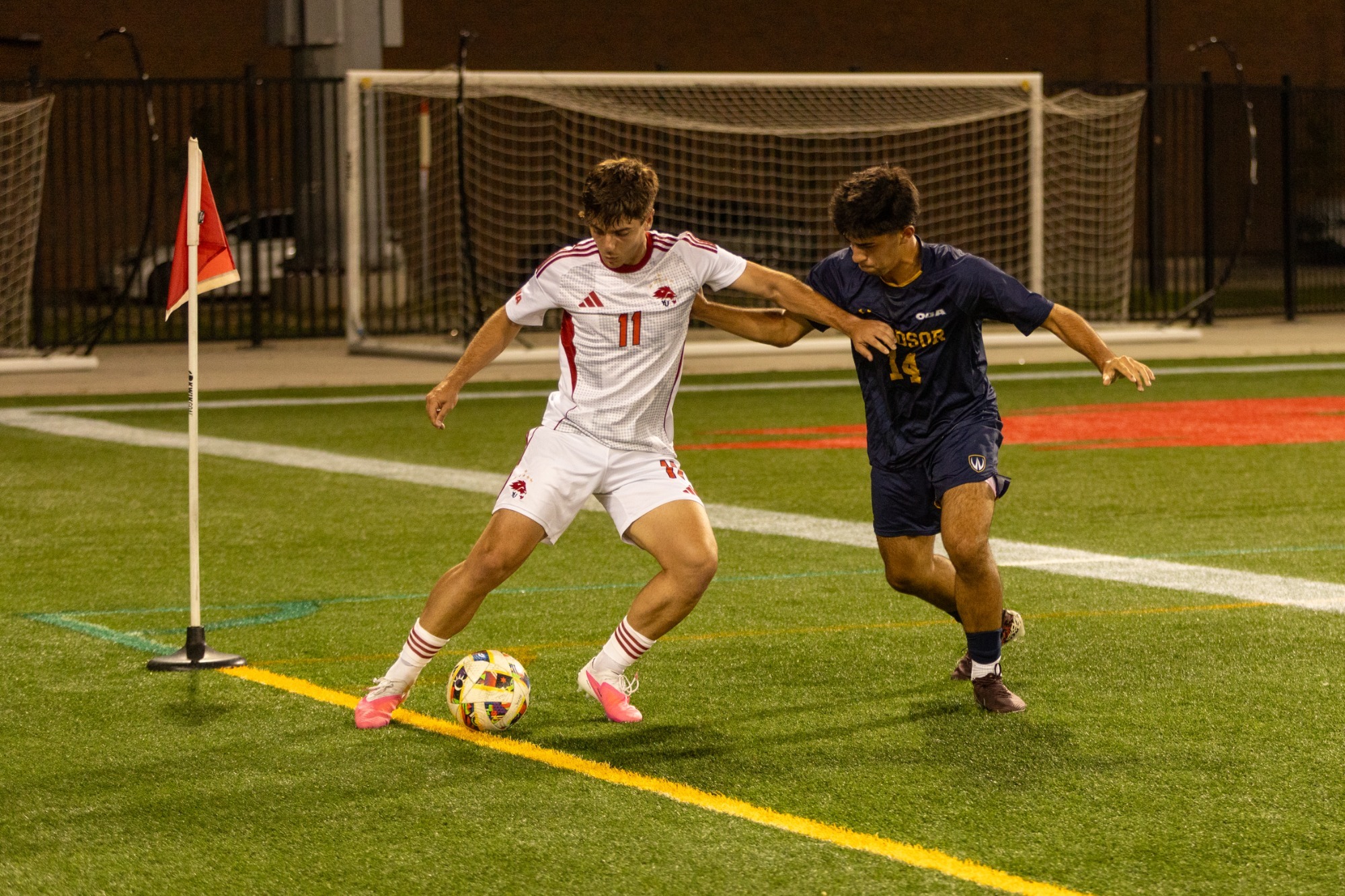 The York University Lions men’s soccer team finds itself 5-0 to start the 2026 season in defence of their 2025 national title