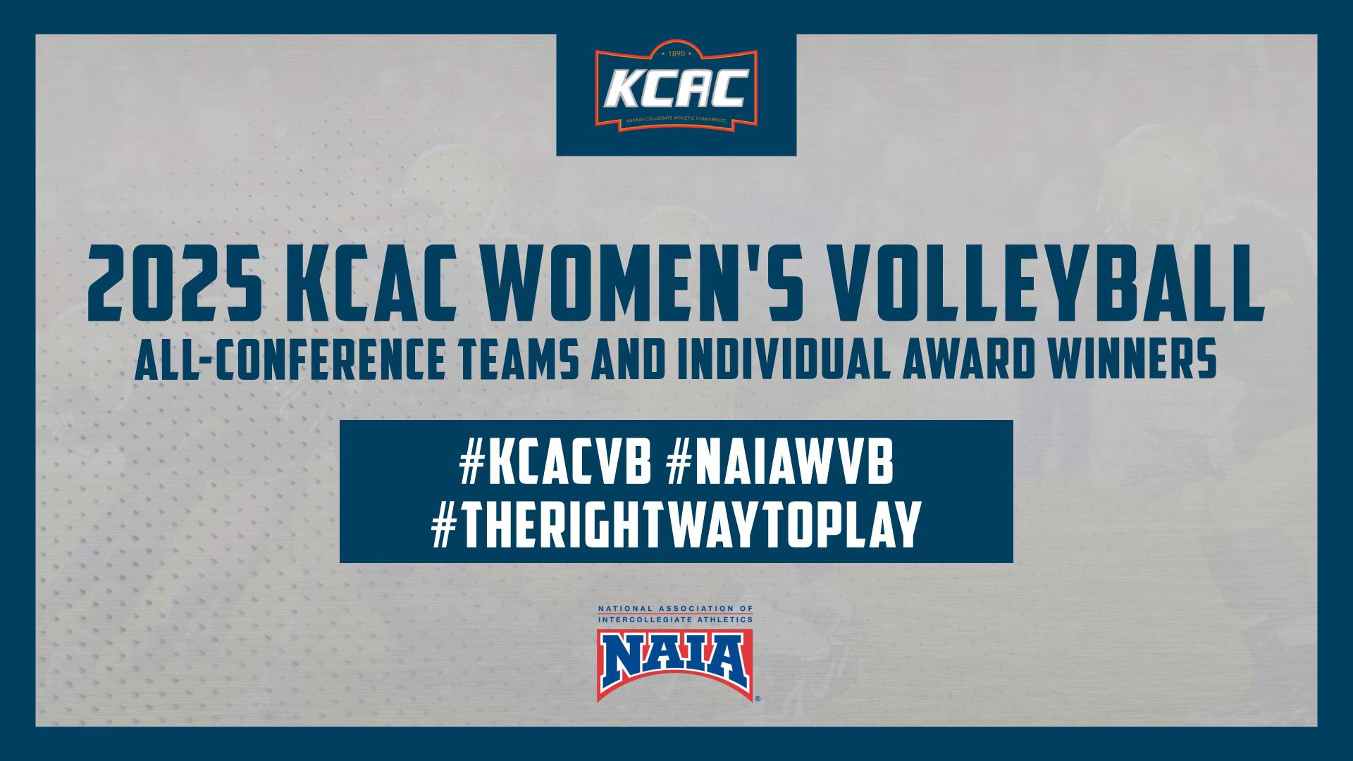 All-KCAC Volleyball