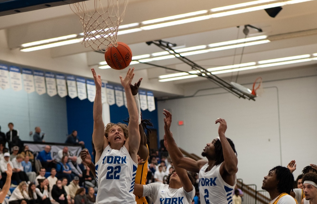 Carroll tries for layup attempt