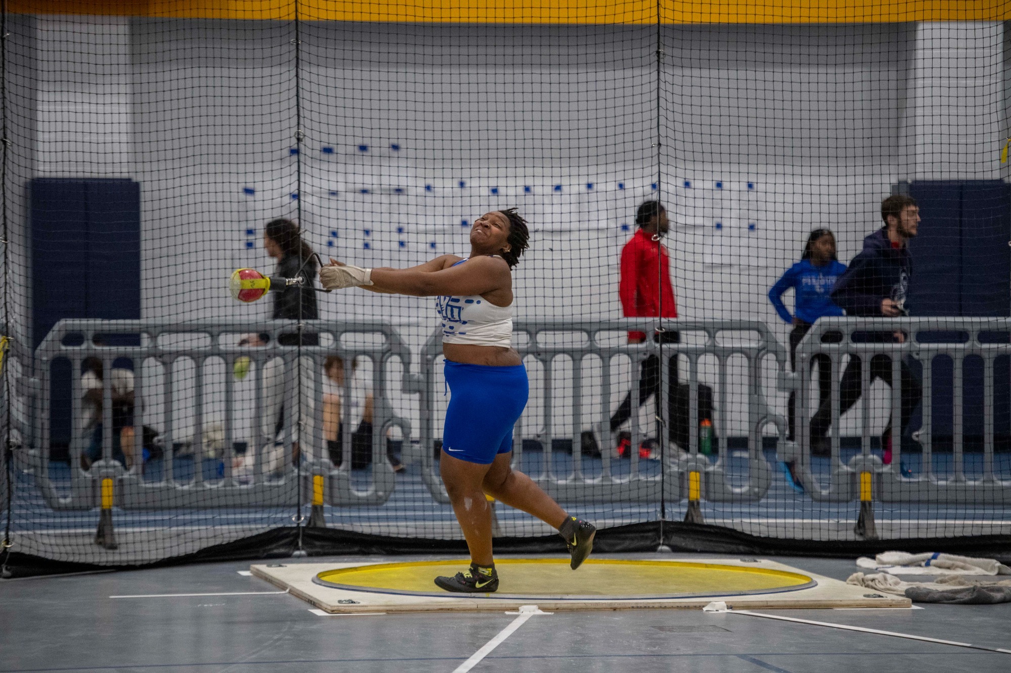 Jones throws weight at NCCAA Championships