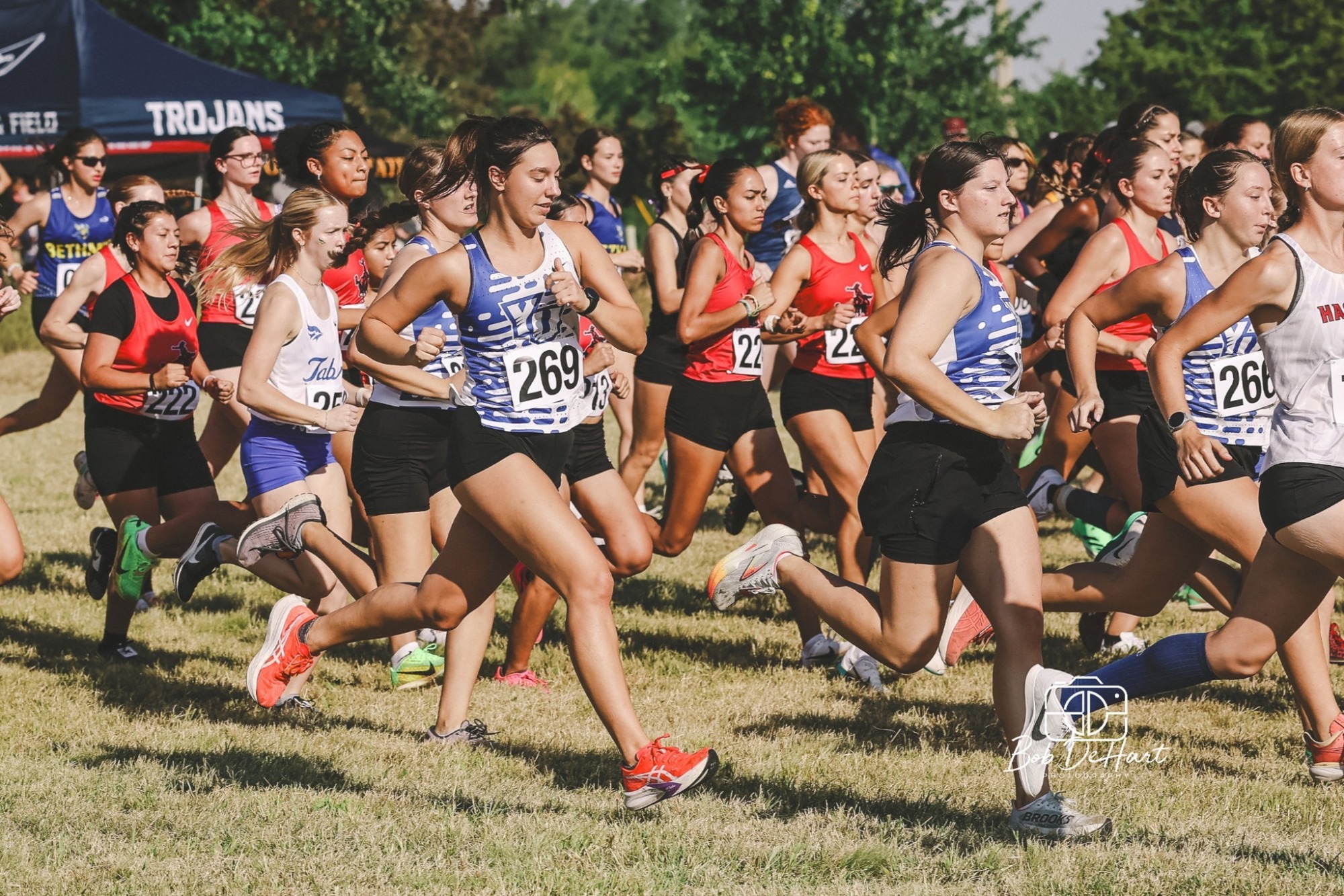 Women's XC race at Bethel