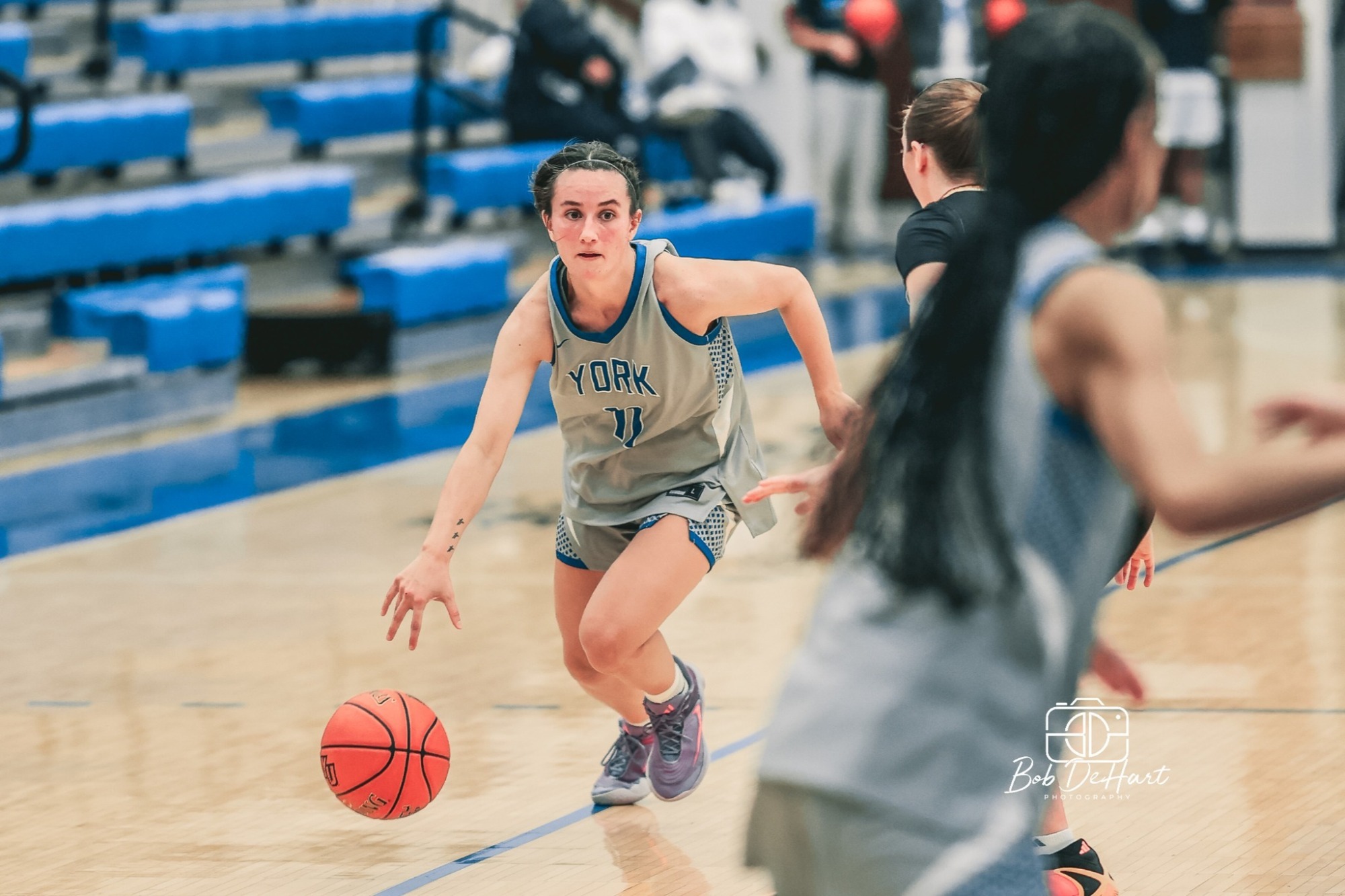 Shepherd drives to the basket