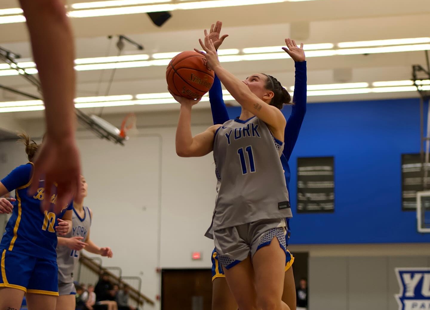 Shepherd scores the bucket against Bethany