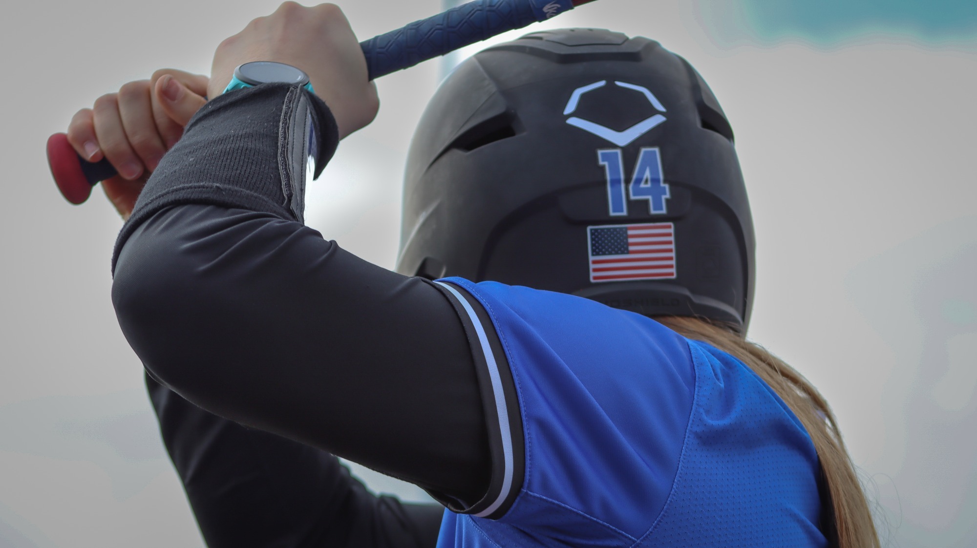 Nelson bats during tournament