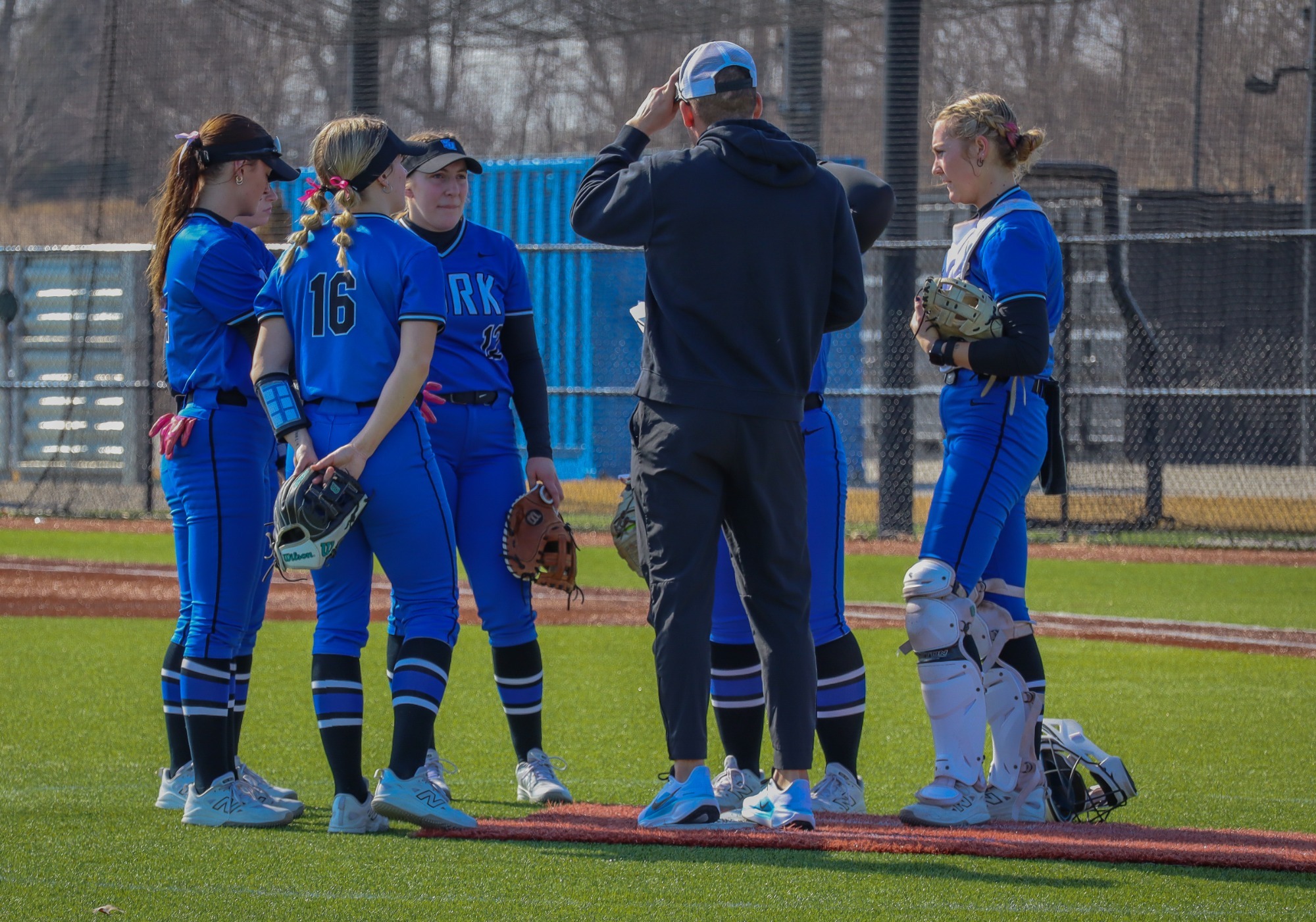 Meeting on the mound