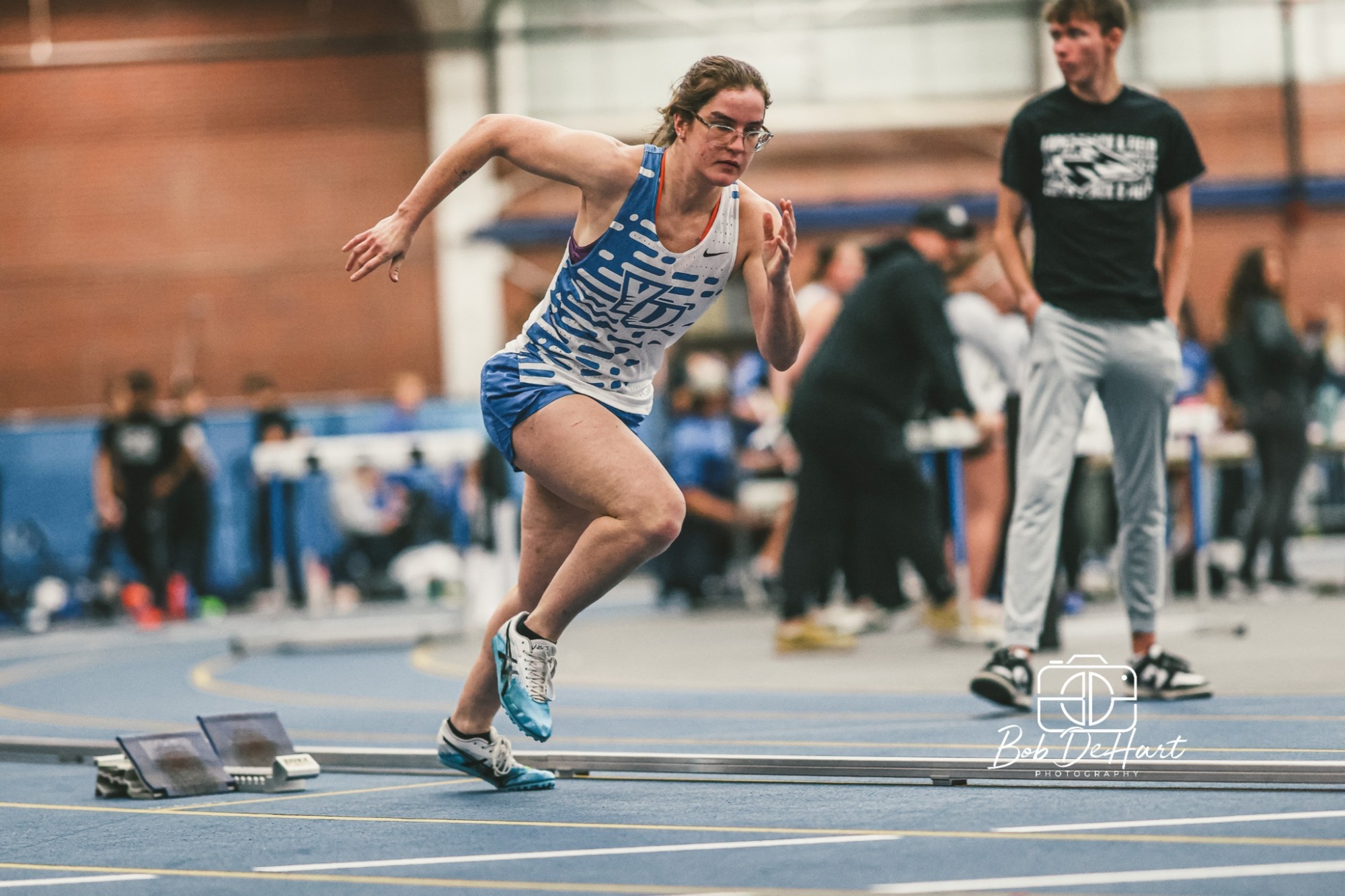 Davis takes off out of the blocks