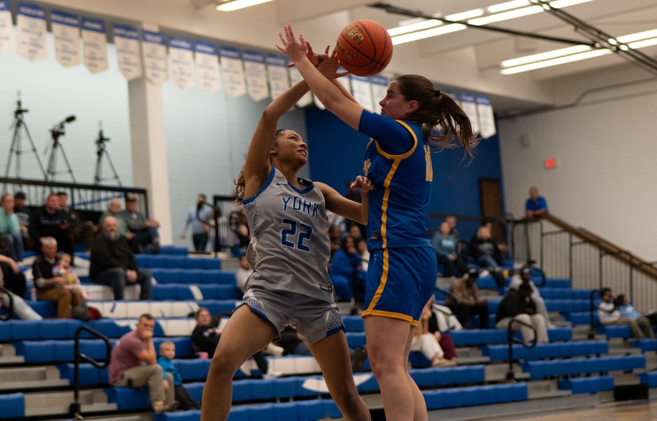 Brown passes the ball against Bethany