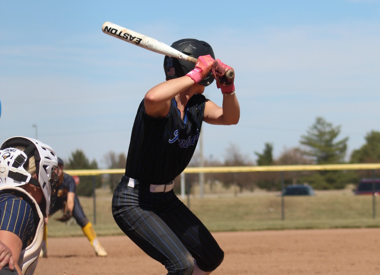 Ruckman bats at home