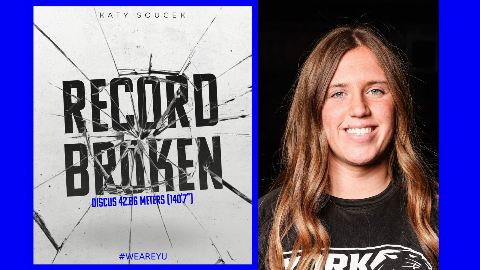 Soucek breaks discus record