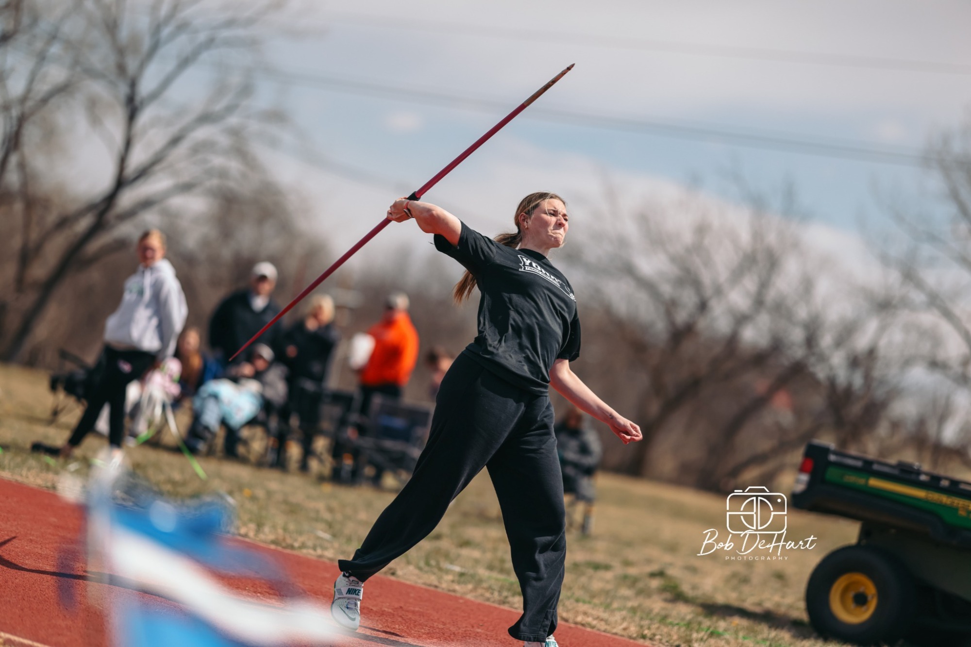 Barron throws javelin