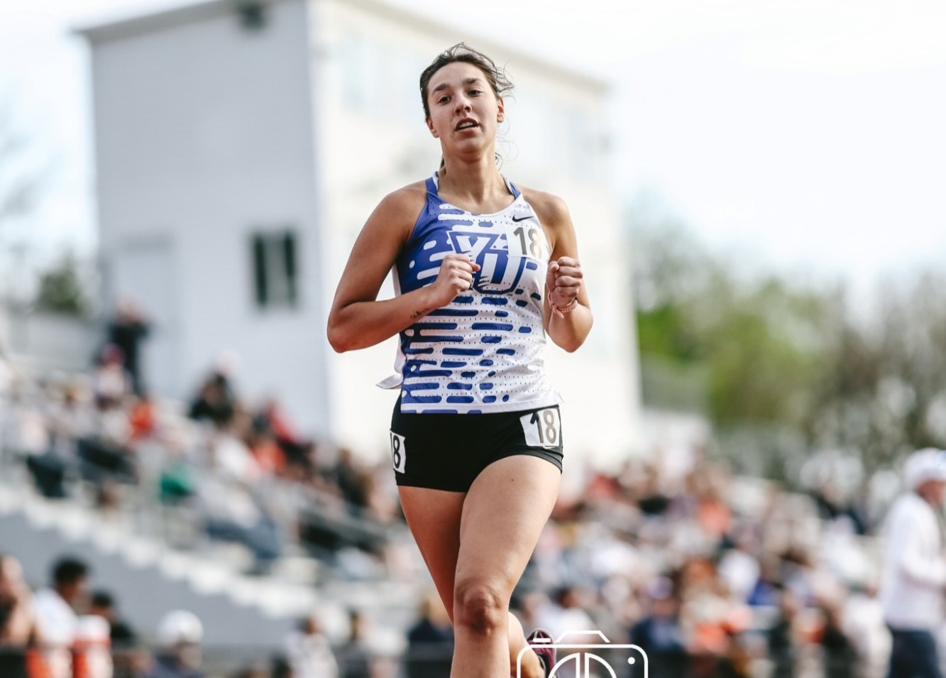 DeHart runs 1500 meters