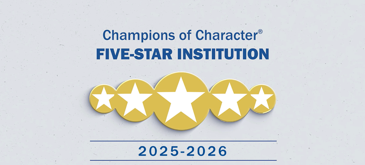 Champions of Character 5 star institution