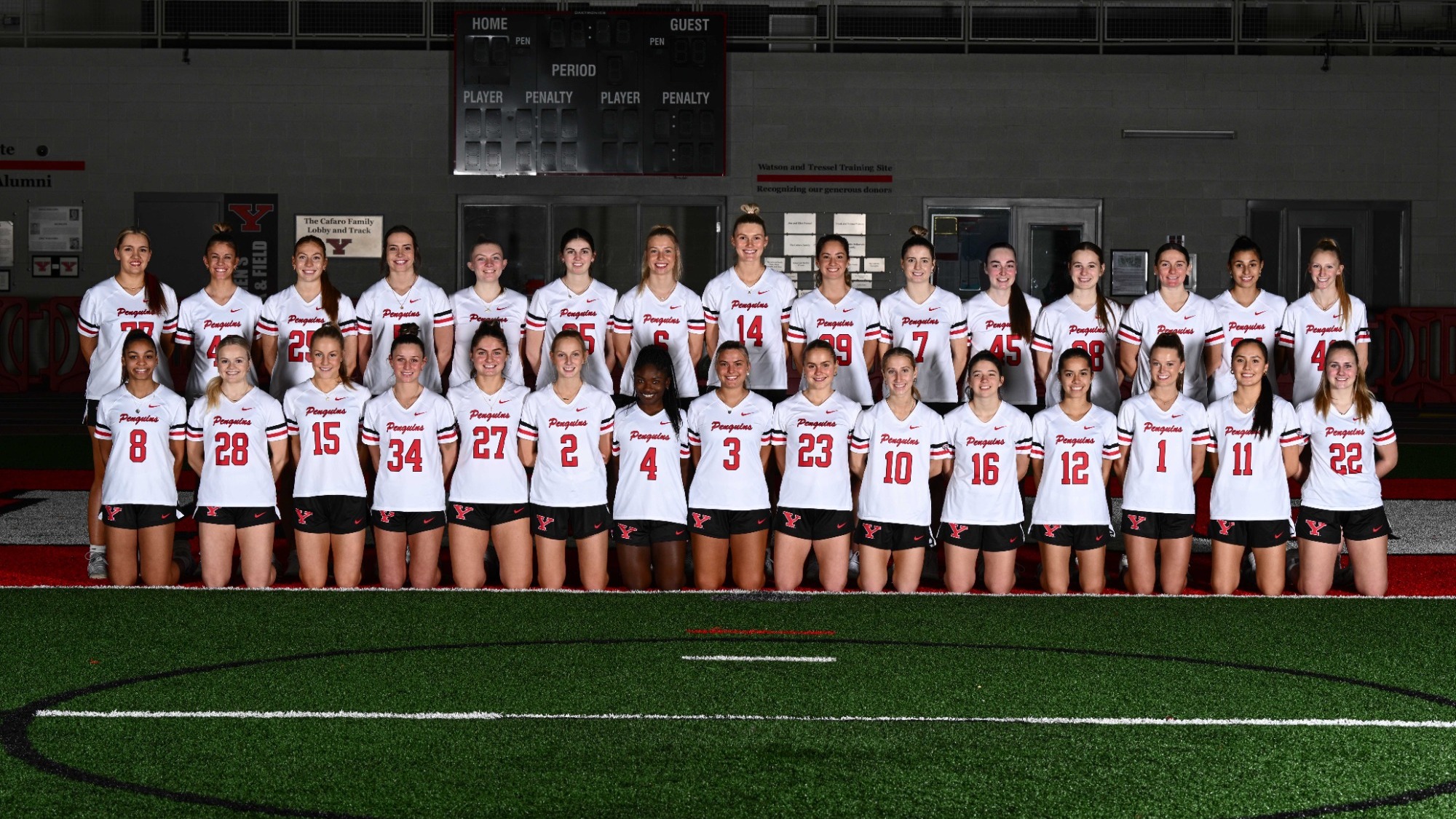 2025 Youngstown State Women's Lacrosse Team Photo (Just Players)