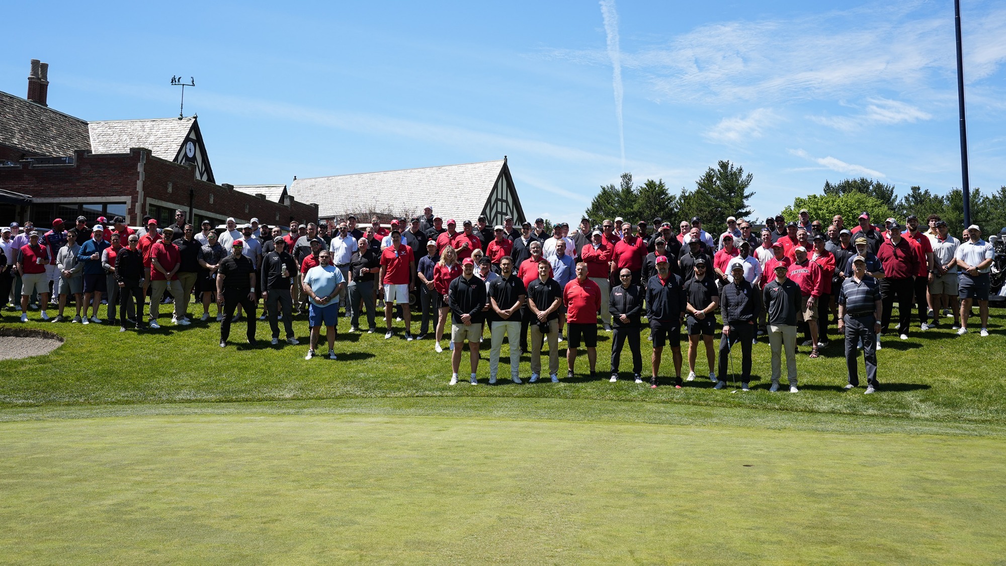 Football Alumni Group Photo at Youngstown Country Club