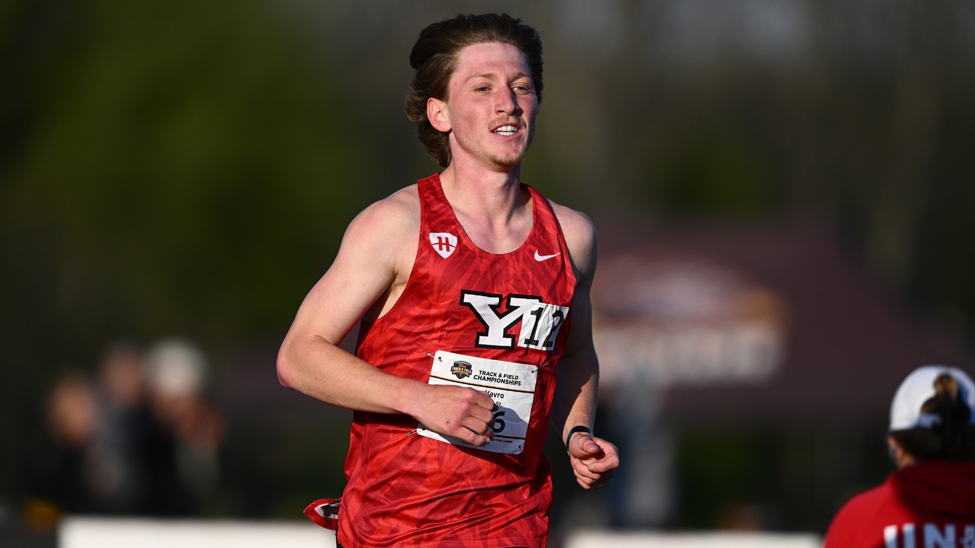 Sage Vavro competes at the 2026 Horizon League Outdoor Track and Field Championships