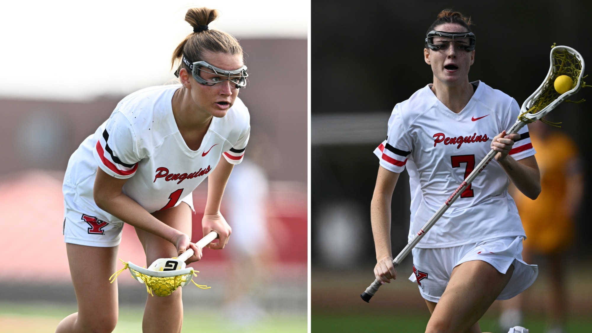 Claire Baenzinger and Mackenzie Flannigan were named CSC Academic All-District