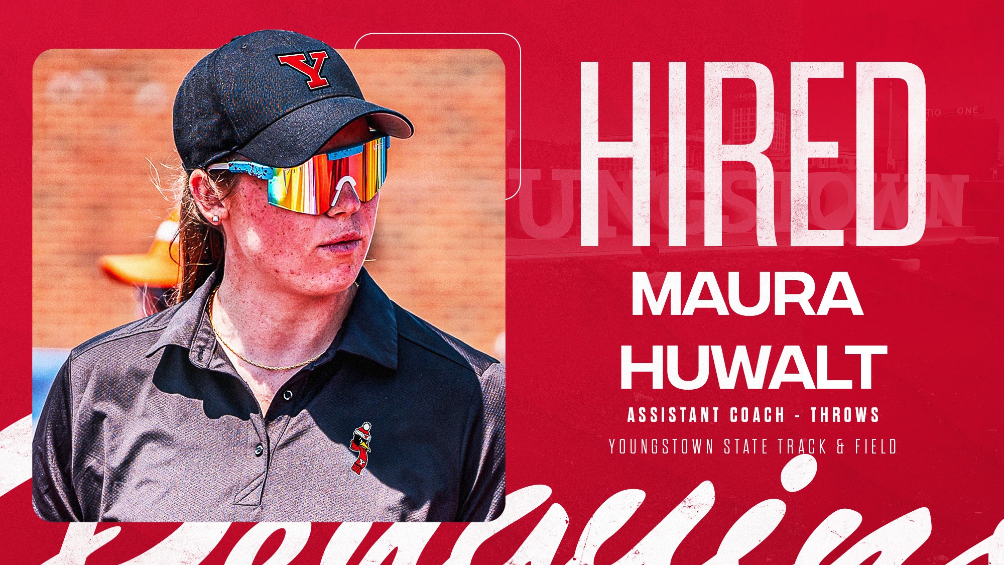 Maura Huwalt is named Throws Coach for YSU Track and Field
