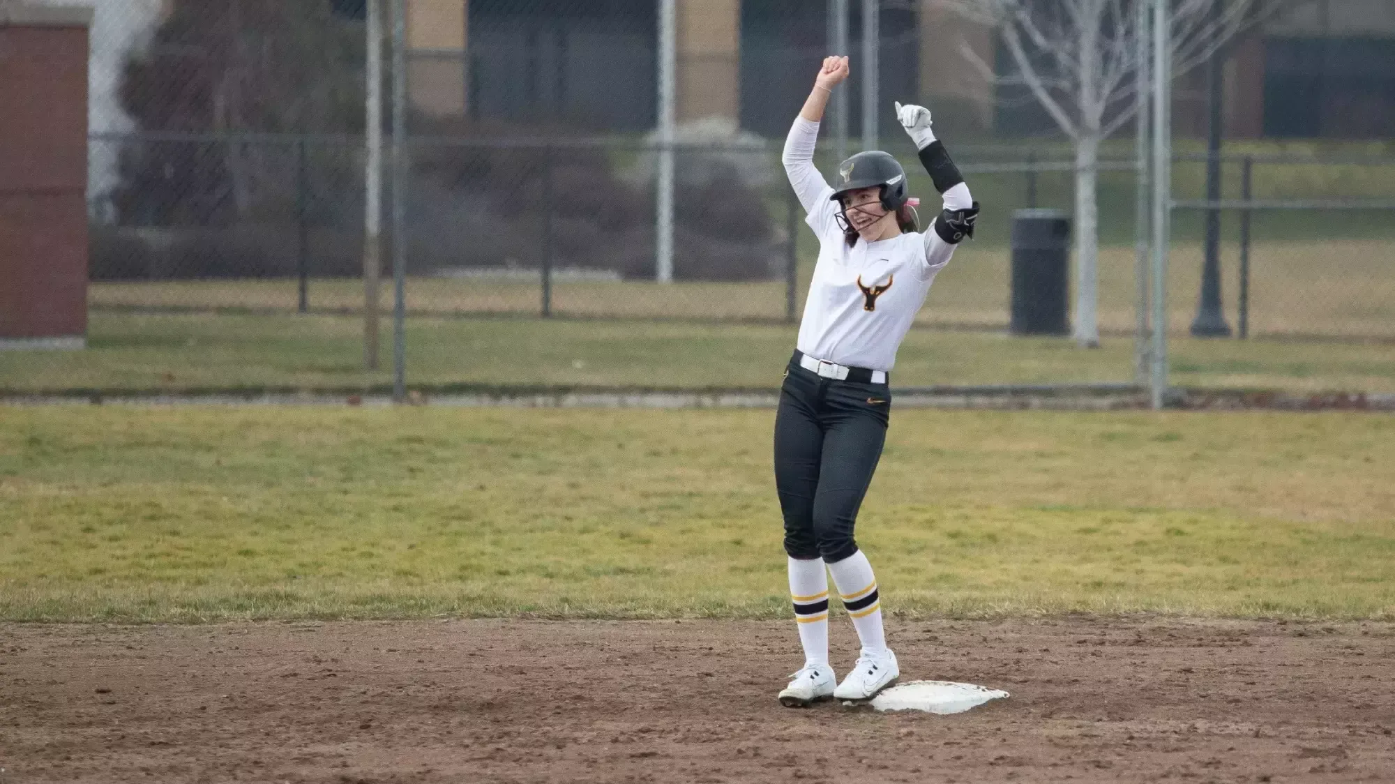 Madalyn Telles celebrates