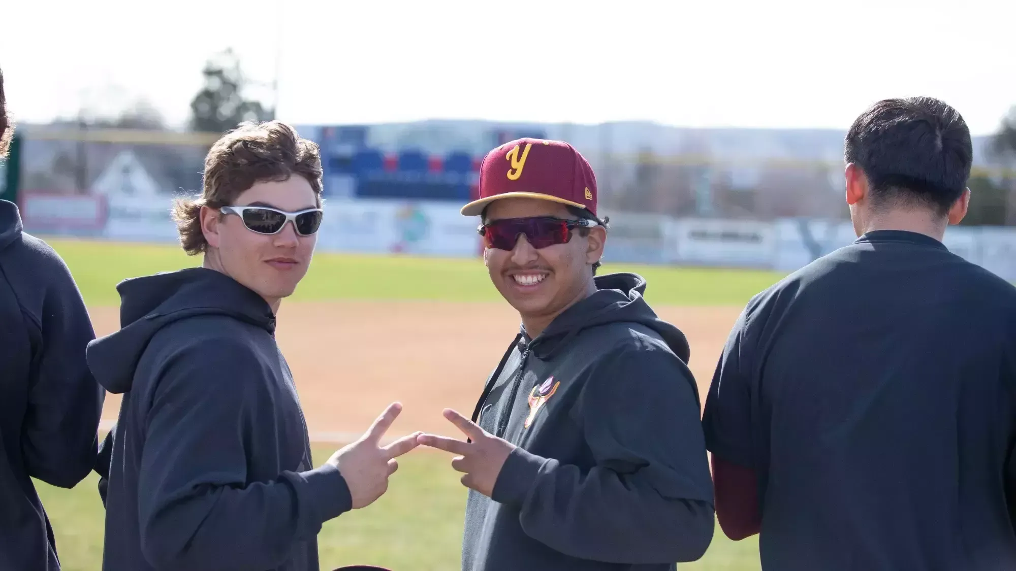 Ty Rasmussen and Valente Barrios ham it up