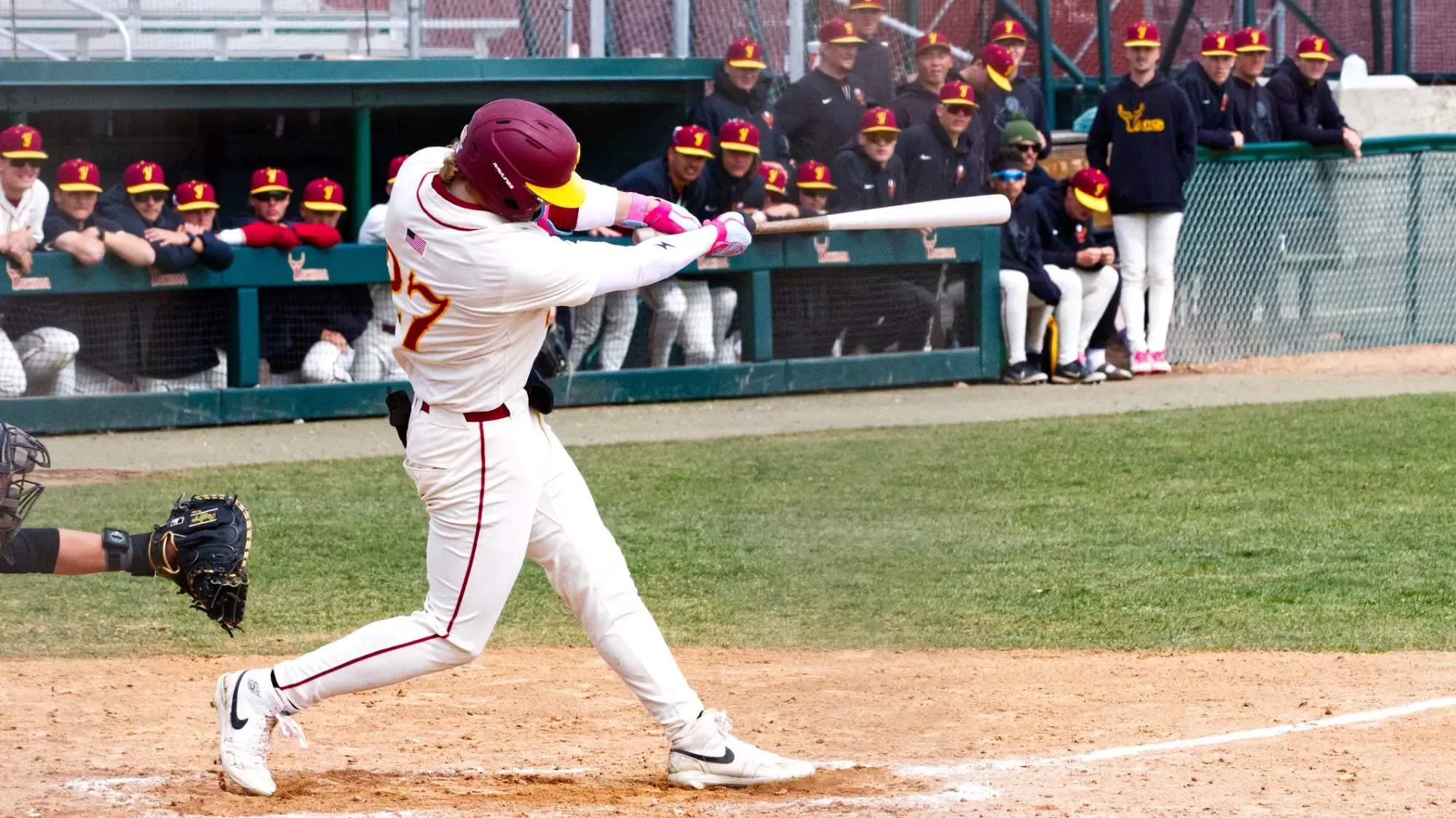 Cody Densley follows through